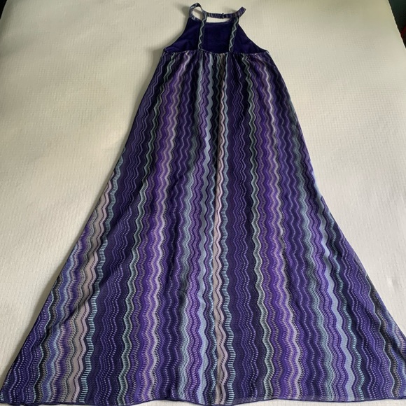 Mossimo purple patterned maxi dress - Picture 10 of 16